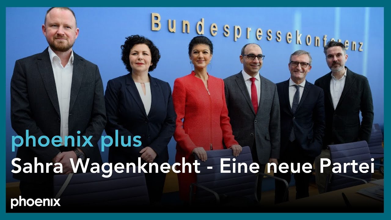 Sahra Wagenknecht – Die neue Partei | phoenix plus