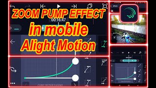 How to Screen Zoom Pump Effect in Alight Motion on Mobile - Pubg Mobile Tutorial screenshot 5