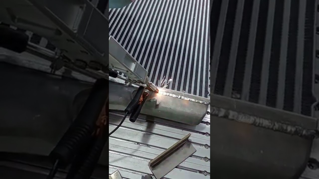 Laser Welding 10mm width with wire feeding on Aluminum