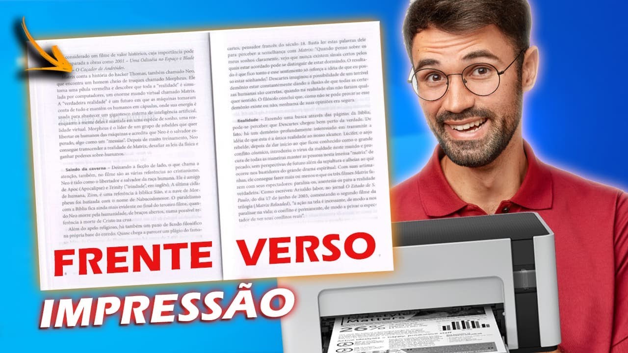 Como Imprimir PDF Frente e Verso [Passo a Passo] - YouTube