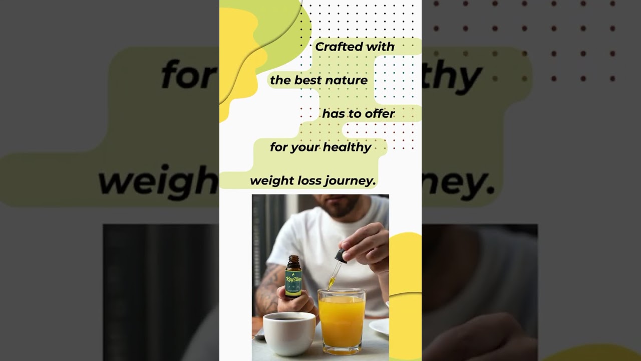 KeySlim Drops is a natural weight management supplement designed to support healthy slimming 🌿