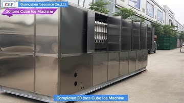 CBFI 20 Tons Per Day Ice Cube Machine