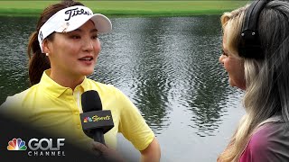 So Yeon Ryu 'numb,' emotional after retirement at Chevron Championship | Golf Channel