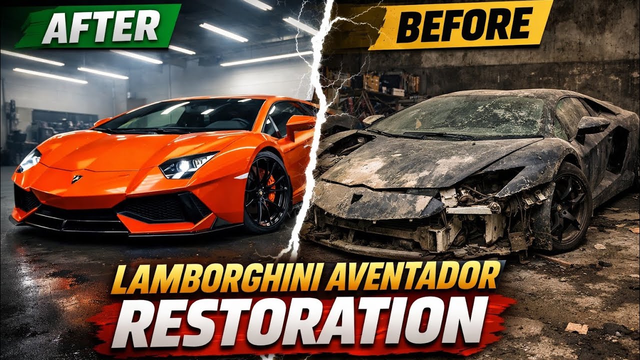 Transforming a Wrecked Lamborghini into a $500k Street Monster 👹