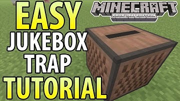 Minecraft (Xbox 360/PS3) - TU14 - EASY EXPLODING JUKEBOX TRAP - TUTORIAL