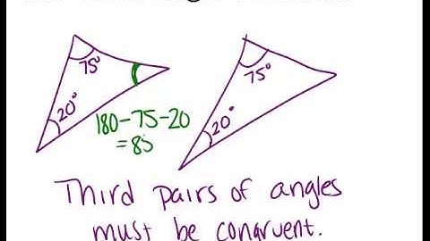 The Third Angle Theorem: Lesson (Geometry Concepts)