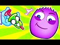 Brawe Cowarldy | Take Care of Babies | Nursery Rhyme &amp; Kids Song | Op and Bob - CARTOONS