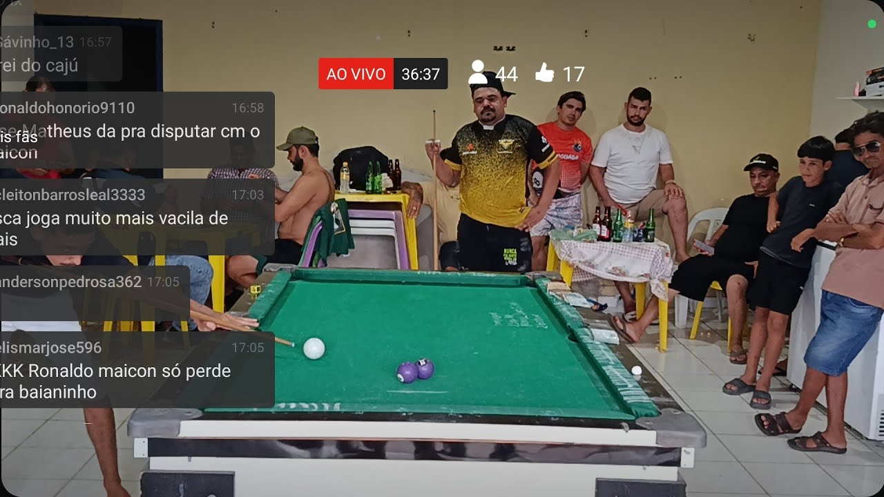 Matheus x pisca pisca braulio tv está ao vivo!