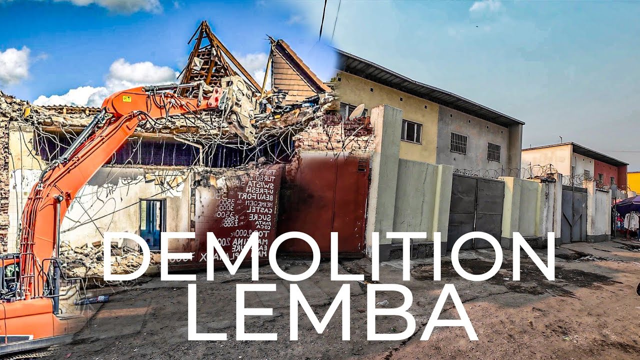 🚨 Démolition KINSHASA 🇨🇩 : École détruite, une ROUTE majeure (Lemba-Makala) RÉVÉLÉE! RDC Urbanisme.