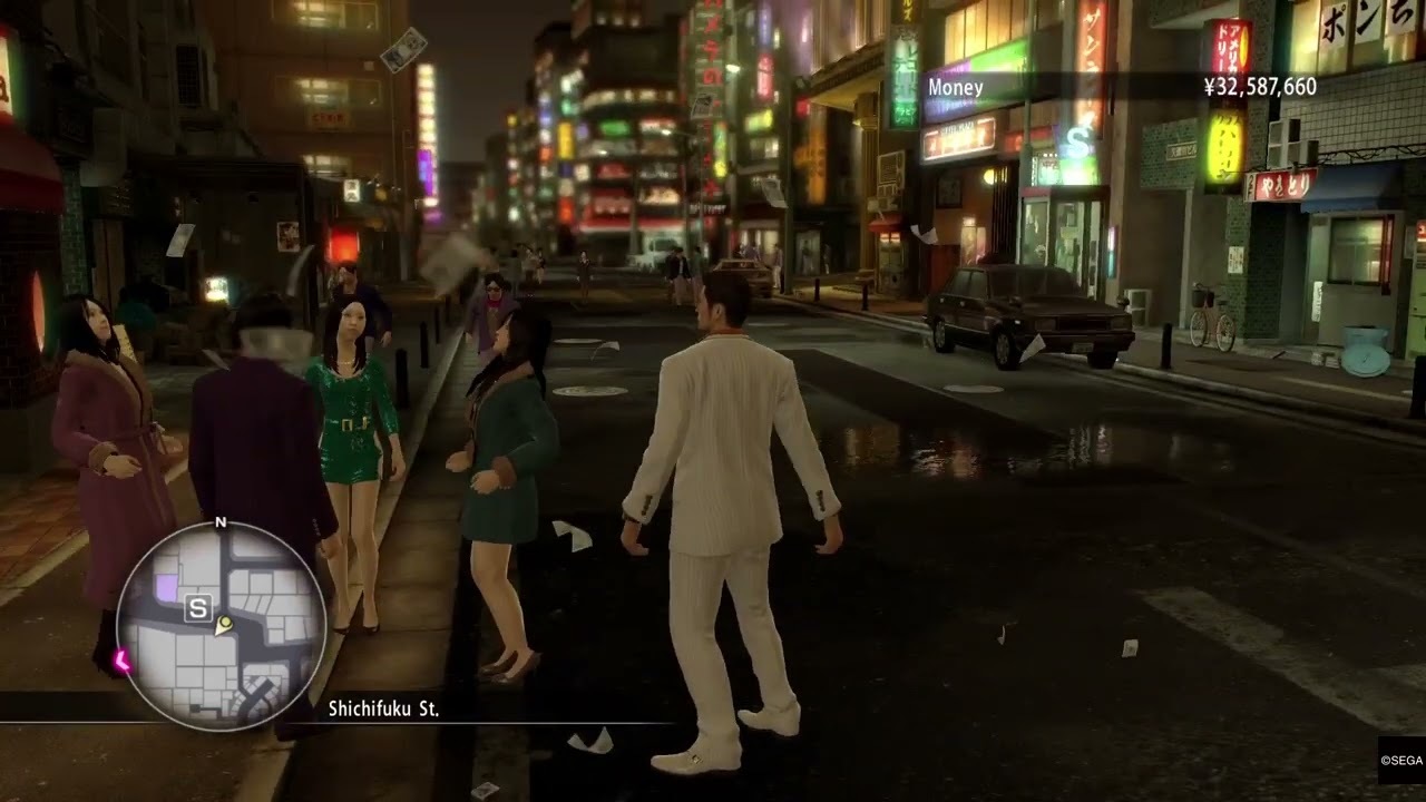 YAKUZA 0: Make It Rain Trophy