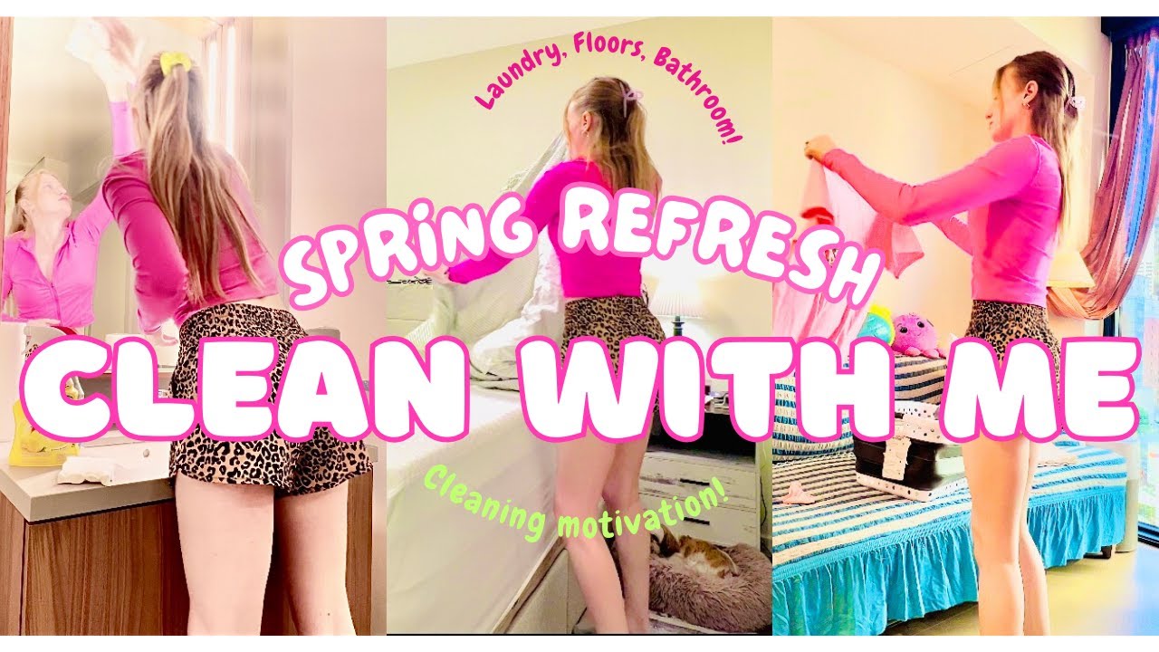 Spring Refresh & Clean with Me | Cleaning motivation | Spring Reset ...