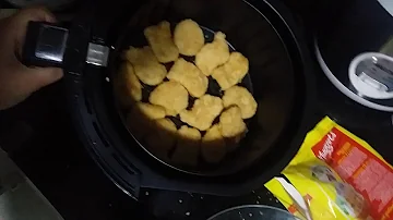 Como fazer nuggets na fritadeira elétrica Mondial?