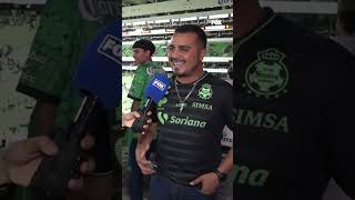 The fans started singing! ⚔️⚽️🟢 Here’s the atmosphere at the Santos vs. Pachuca match.