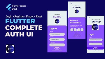 Build Flutter Authentication Screens – Login, Register & Forgot Password UI (GetX)