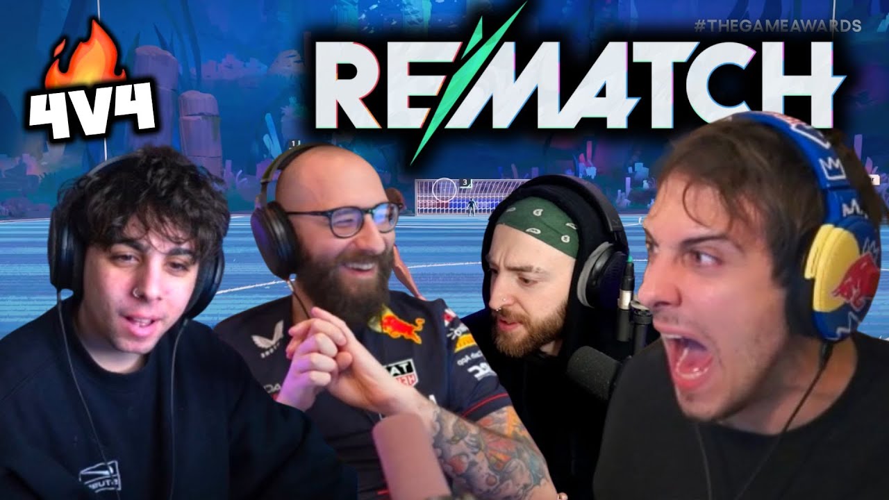 REMATCH 4v4 BOLLENTE 🔥 CON BLUR, MARZA, MANUXO E PESH!!