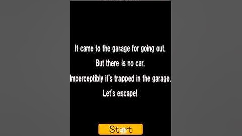 Garege Garage Neat Escape Walkthrough