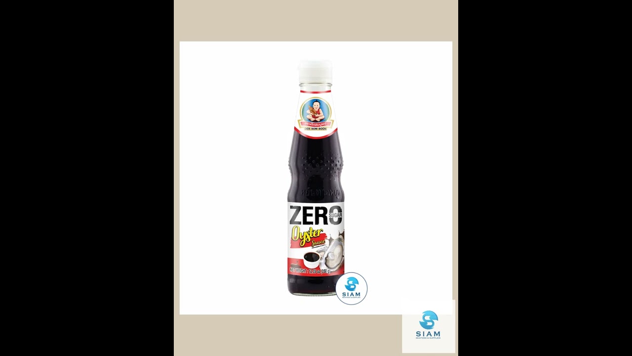 DEK SOM BOON Zero Sugar Oyster Sauce 350g (12.35 oz) ซอสหอยนางรม สูตรไม่มีน้ำตาล ตราเด็กสมบูรณ์