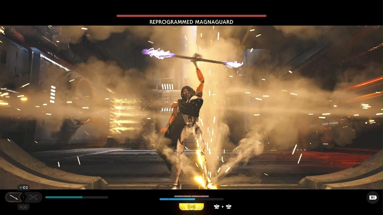 STAR WARS Jedi: Survivor - REPROGRAMMED MAGNAGUARD - YouTube