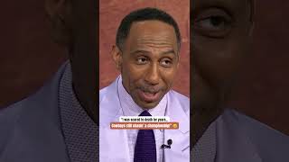 Stephen A.'s confession 😅