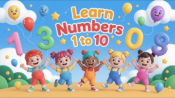“Count with Me! Learn Numbers 1 to 10 | Fun Kids Counting Song”