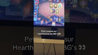 Petit tournoi en toute tranquillité #hearthstone #battlegrounds #gaming #tournoi #fr