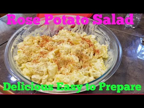 Best Barbeque Potluck Potato Salad Recipe