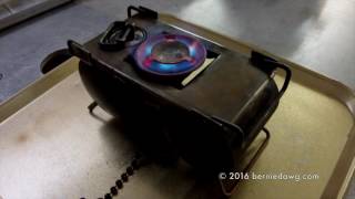 US Military Prototype Stove