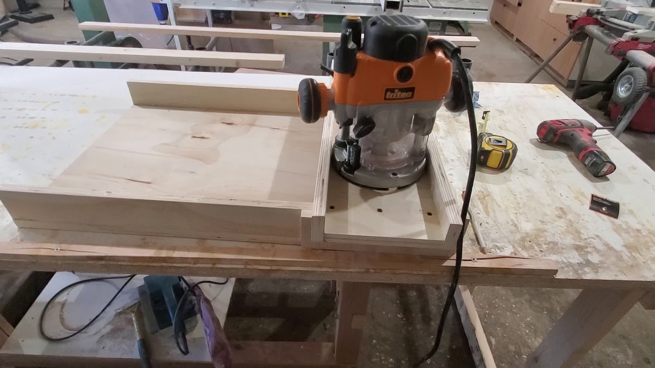 Router Sled - YouTube