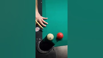 8ball Tutorial trick shot 🥵                           #8ballpooltipsandtricks #snookertricks #spin