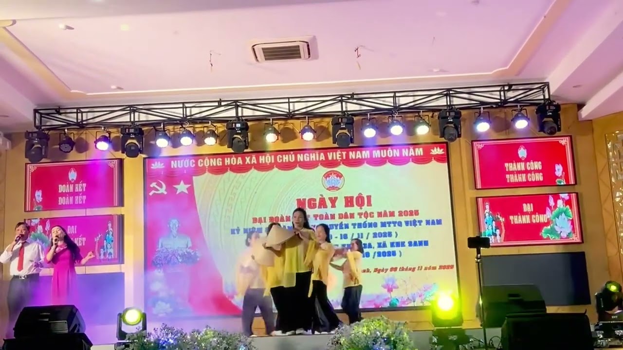 Trên Công Trường Rộn Tiếng Ca .Múa . Nhóm DV Thiên Phú Khe Sanh Hướng Hóa Quảng Trị 