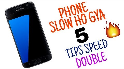 5 Tips for increase speed your samsung galaxy j2/j7 prime/j5/ or any phone || working tricks