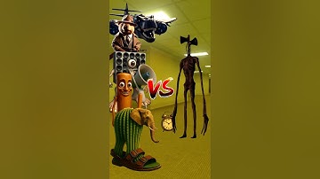 Siren head VS Brainrot Monster