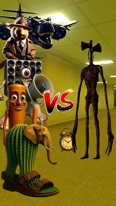 Siren head VS Brainrot Monster