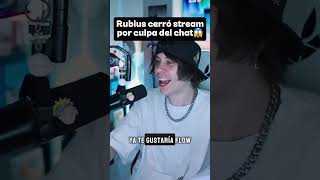 Rubius CIERRA directo por culpa del chat… 😳🔥 #shorts #rubius #twitch #streamers #viral