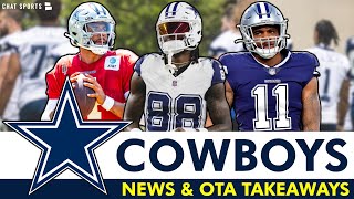 Cowboys OTA Takeaways On Micah Parsons, Trey Lance + Cowboys Rumors On CeeDee Lamb & Dak Prescott