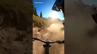 EPIC Mountain Biking POV: Dusty Trail Thrills & Scenic Views! #Shorts