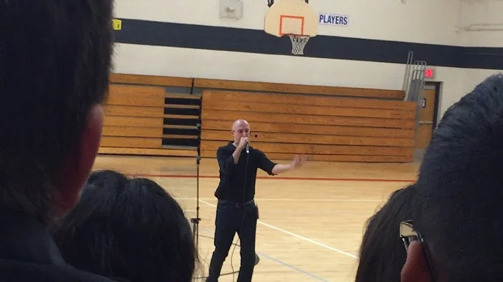 Blake brandes beat boxes and freestyles