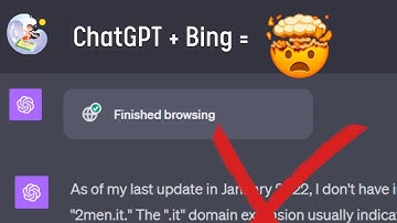 🚀 ChatGPT Browse By Bing Is Actually INSANE?
