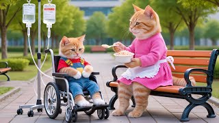 ❤️🐾 Mama Cat Cares for Her Sick Kitten — A Heart-Melting Journey of Love and Healing 😿💞