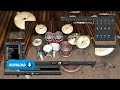 بلجن ايقاعات أكوستيك حقيقية - تحميل مجاني MT Power Drum Kit