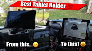 Must-Have Polaris Ranger Accessory: Tablet & Phone Holder Install | Looks Factory!