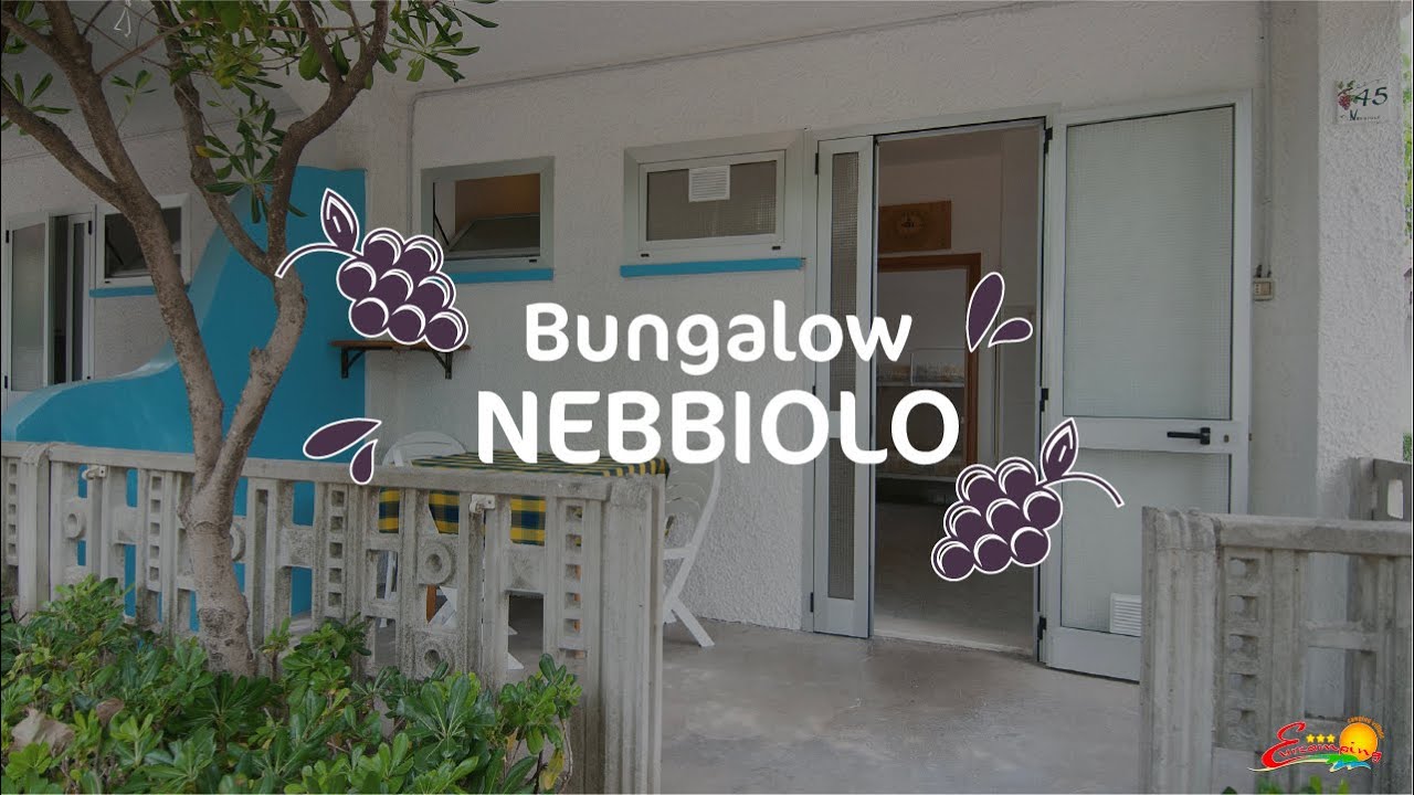 Bungalow Nebbiolo | EurCamping ☀️
