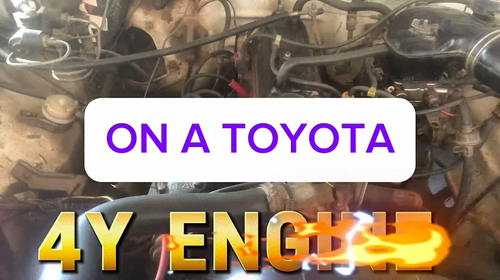 BEST PLUS CHEAP WAY FOR ENGINE MAINTENANCE TOYOTA 4y ENGINE 💪🏾✅