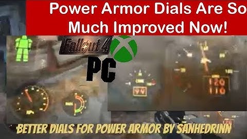 Fallout 4 Xbox One Mods|Better Dials For Power Armor By Sanhedrinn