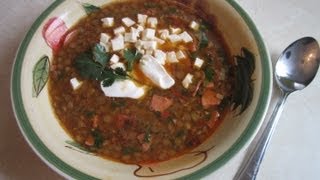 RECETA DE LENTEJAS CHARRAS-COMIDA aleliamada - YouTube