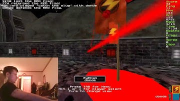 HellSpawn Flying in The Pit map for Quake 2 CTF by Maric