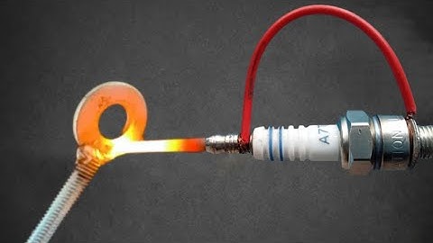 How to make a simple welding machine from SPARKPLUG at home! Genius invention
