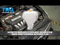 How to Replace Coolant Reservoir 2003-2007 Honda Accord 24L