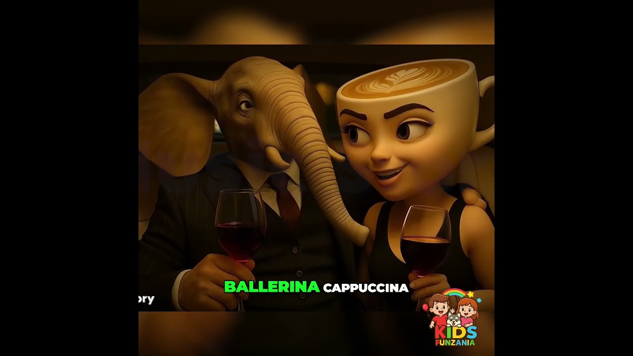 BRAINROT BALERINA CAPUCHINA ASSESINO TROLARERO Coffee Cup's Wild Night  SONG