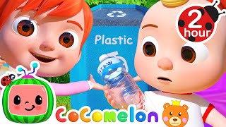 Clean Up Trash Song 2 Hour Compilation | Cocomelon Nursery Rhymes & Kids Songs